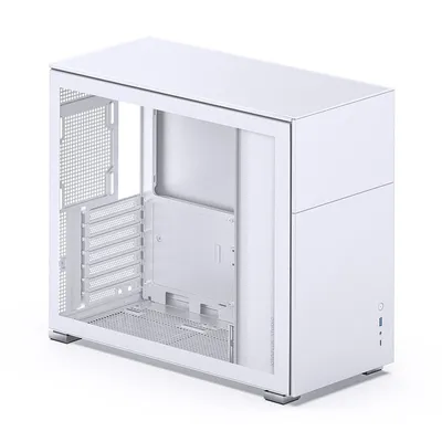 Jonsbo D41 STD, weißes ATX/Micro ATX/Mini-ITX-PC-Gehäuse, fortschrittliche Belüftung