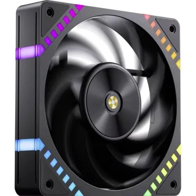 Kühlung Luft Jonsbo 120mm HF2-120B PWM RGB Schwarz Effizient