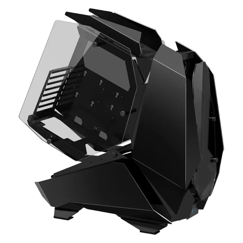 PC Gehäuse Jonsbo MOD5 Schwarz Aluminium Glas Gaming ATX RGB