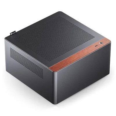 Gehäuse Jonsbo N10 Schwarz Mini-ITX Aluminium 4,5L SSD Lüfter