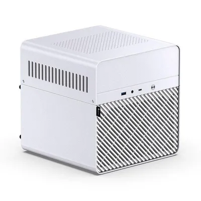 PC-Gehäuse Jonsbo N2 Weiß Mini-ITX Aluminium Stahl Kompakt