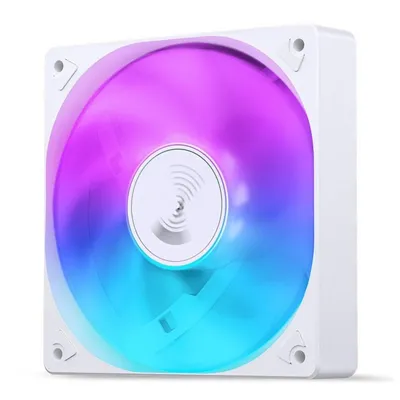 Ventilator Jonsbo SL-120CW 120mm 1500 RPM Weiß RGB LED Lüfter