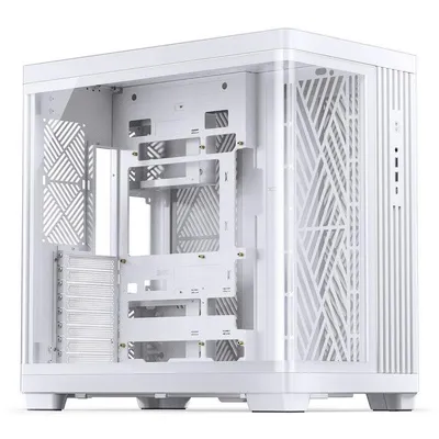 Gehäuse Mid Tower Jonsbo TK-4 WHITE Gehärtetes Glas Aquarium ATX Gamer