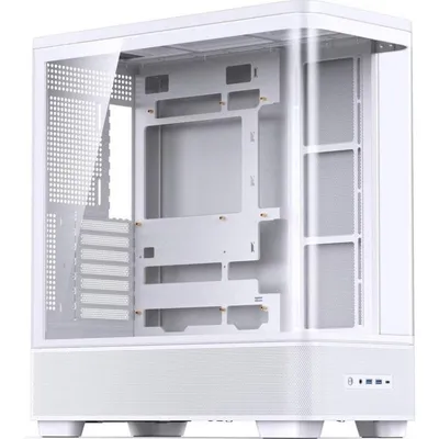 Gehäuse Jonsbo TK-5 WHITE Midi Tower Panorama-Glas