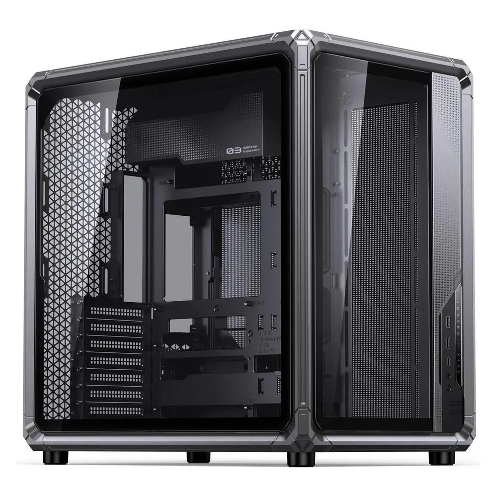 PC-Gehäuse Jonsbo X400 Midi Tower ATX Seitenfenster