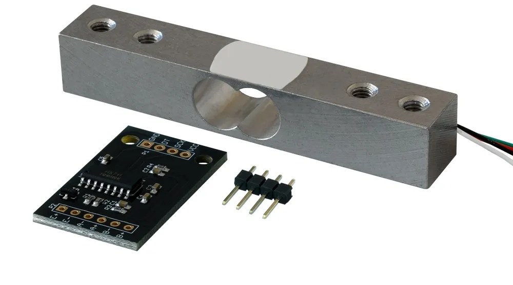 JOY-IT HX711 ADC-Modul mit 60kg Wägezelle