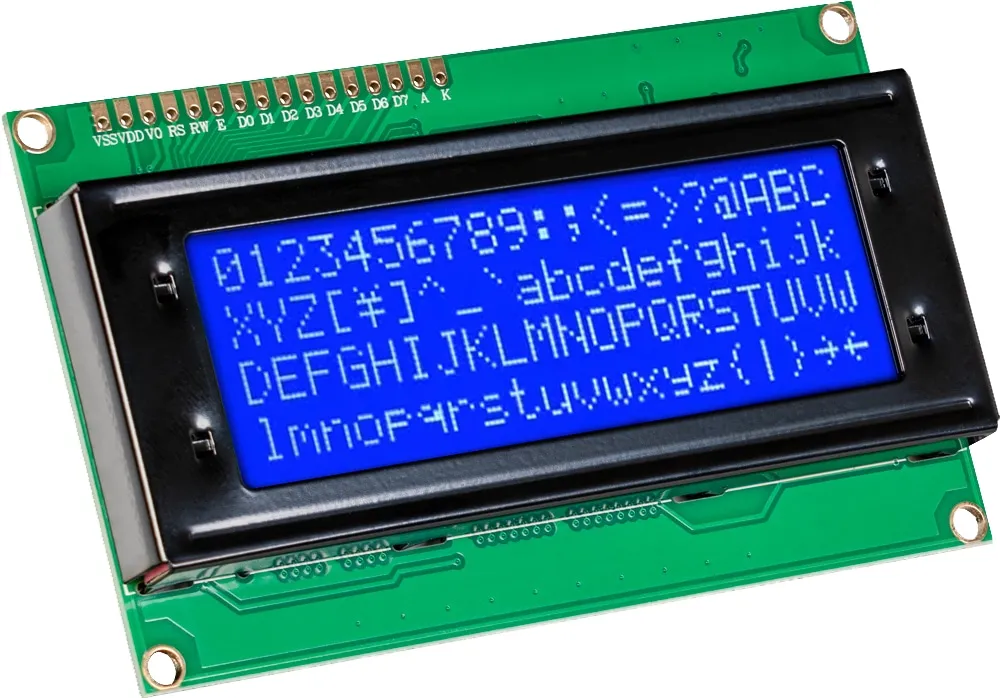 JOY-IT LCD Display, 20x4 Zeichen 16 pol. Connector Blau