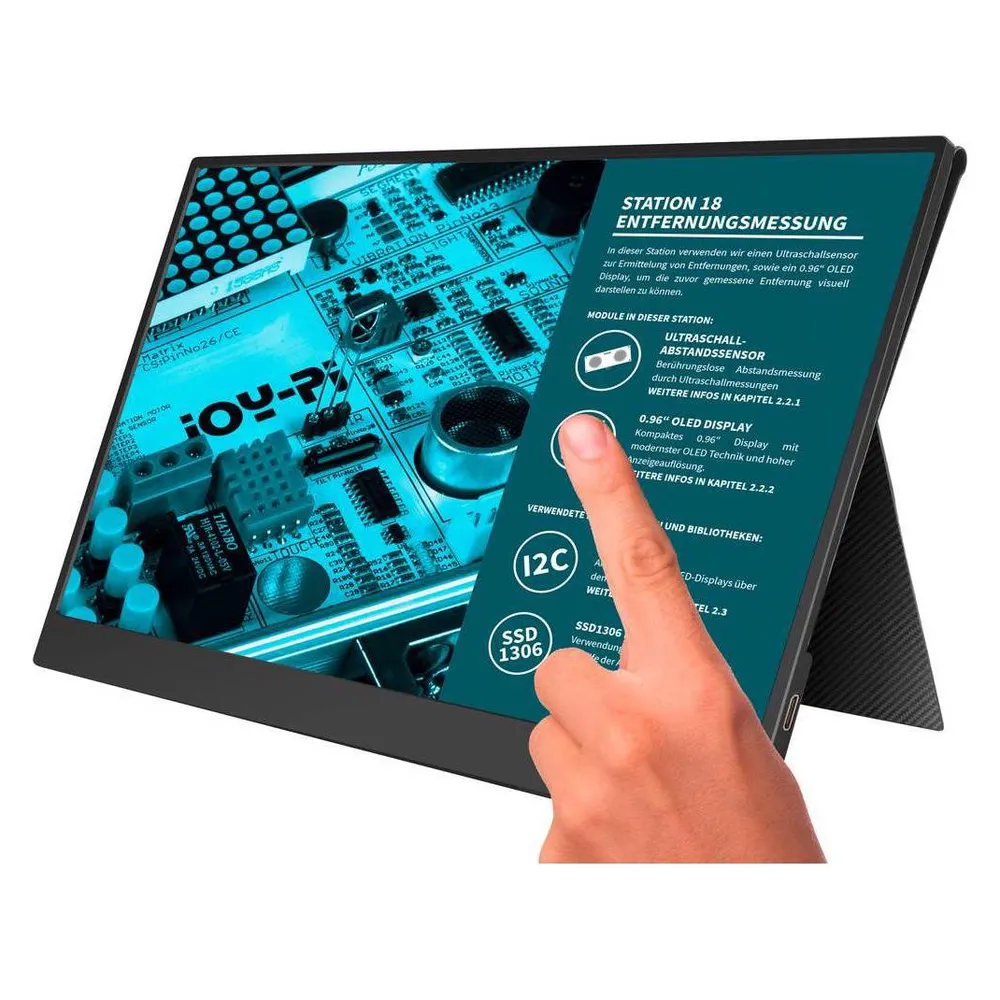 JOY-IT USB-C Touch-Monitor Joy-View 15