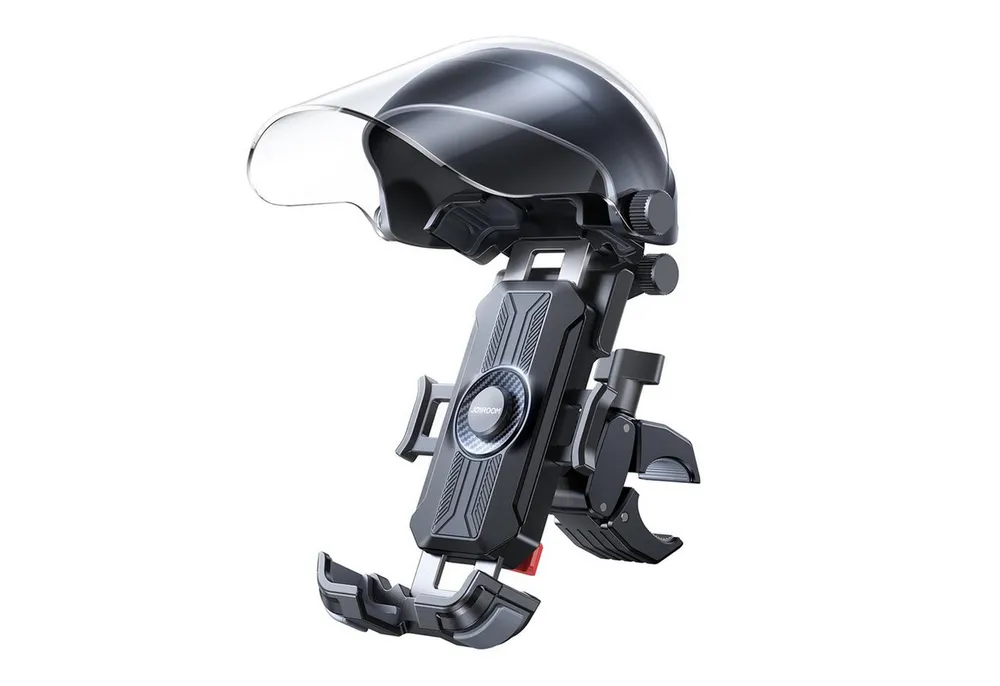 JOYROOM Handy-Halterung JR-ZS526 Fahrrad Halterung mit Regenschutz, (bis 7 Zoll, Universal Smartphone Handy Halter für Motorrad Bike Roller Scooter)