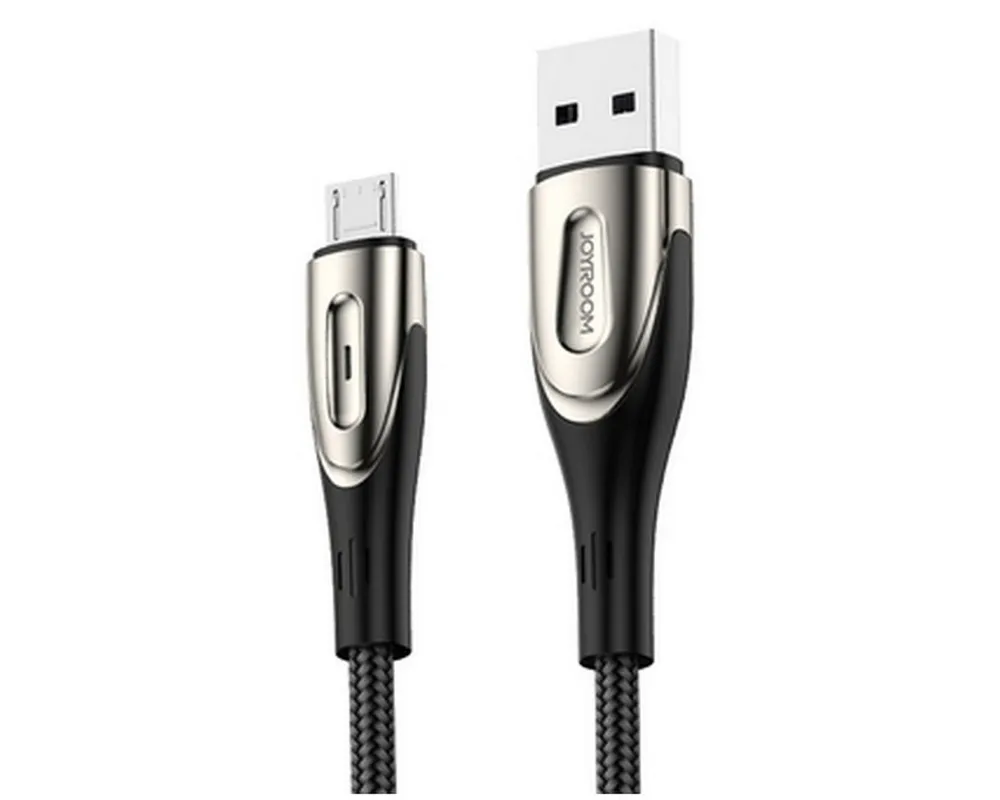 JOYROOM Joyroom Sharp Series S M411 USB-A Micro USB 3A Kabel 2 m Smartphone-Ladegerät