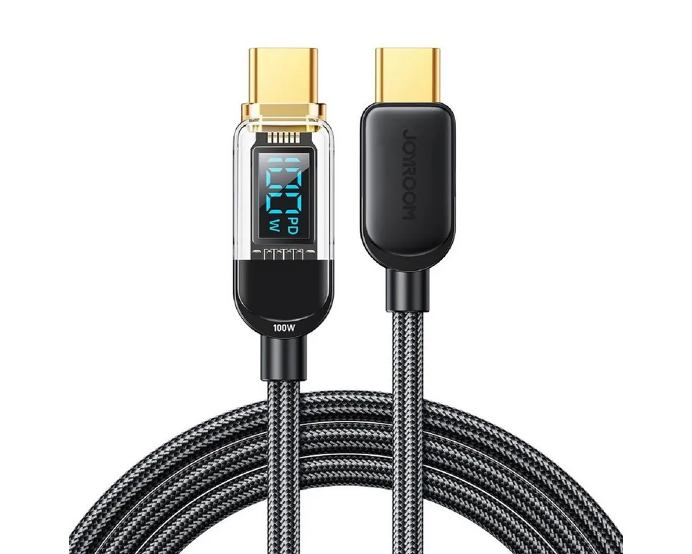 JOYROOM Ladekabel Datenkabel 100W USB-C auf USB-C Kabel 1,2m Smartphone-Kabel