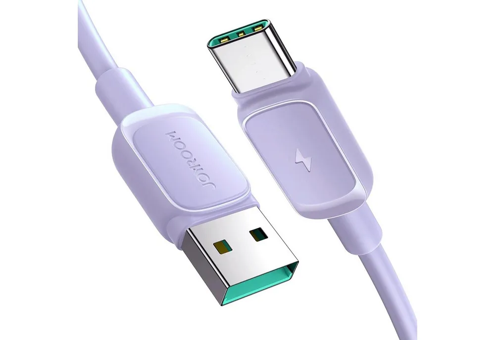JOYROOM USB Daten & Ladekabel bis zu 3A Ladestrom Smartphone-Kabel, USB Typ C, USB Typ A (120 cm), Aufladekabel für Samsung Xiaomi Huawei Universell