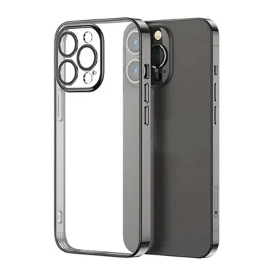Funda para móvil Joyroom JR-14Q3 TPU transparent schwarze Ränder für iPhone 14 Plus