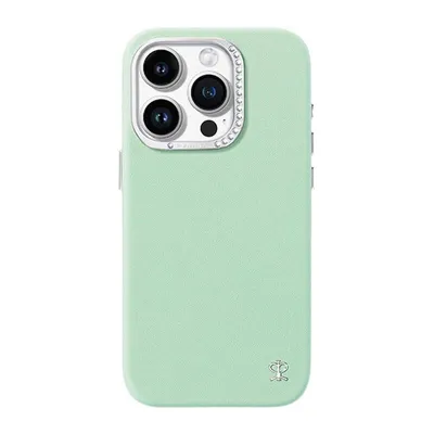 Funda para móvil Joyroom PN-14F4 Starry Kristalle Grün für iPhone 14 Pro Max