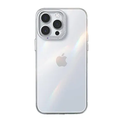 Hülle Joyroom PN-15B2 Glacier Kristalle Hochresistent Transparent für iPhone 15 Pro