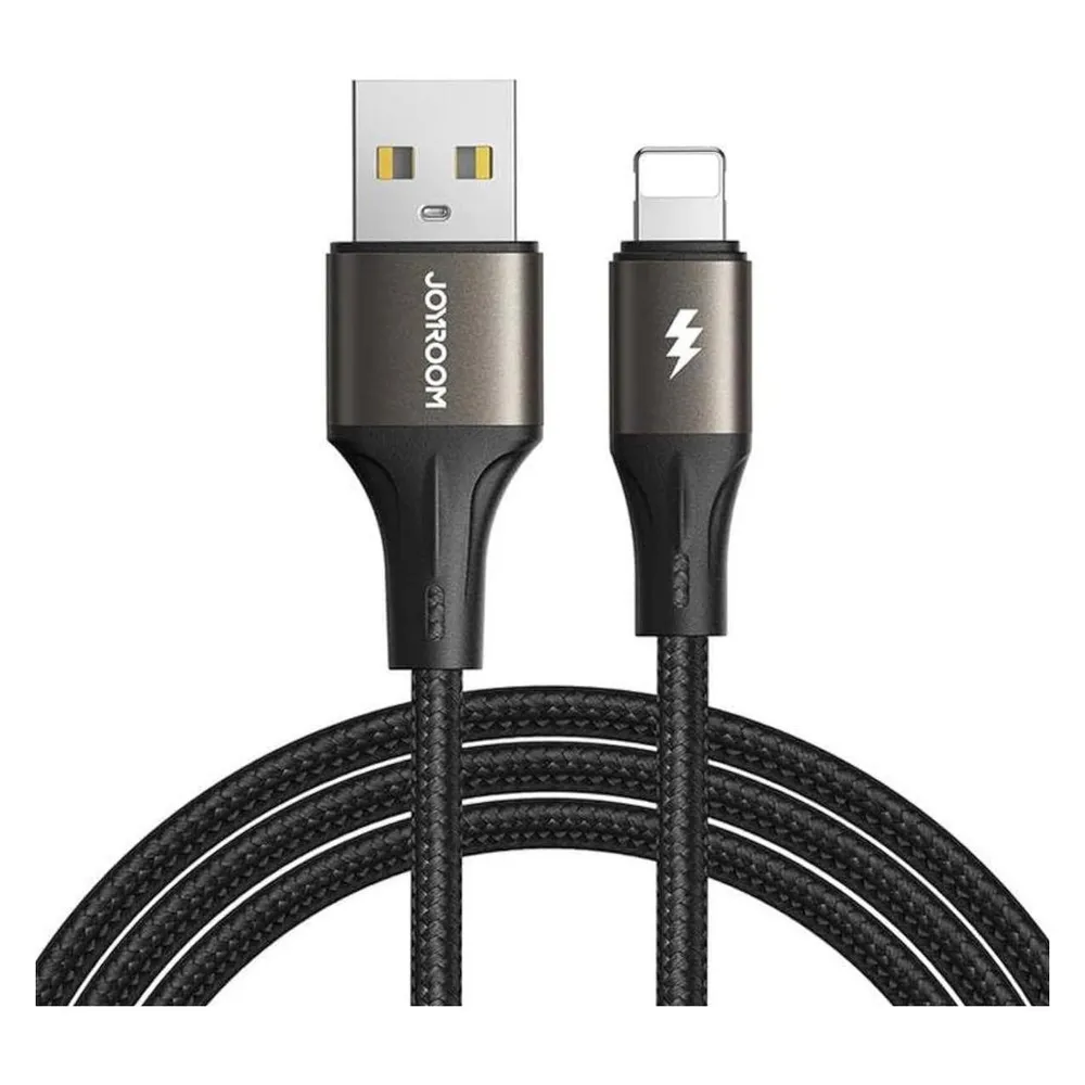 Joyroom Cable USB to Lightning SA25-AL3 / 3A / 1.2m (black)