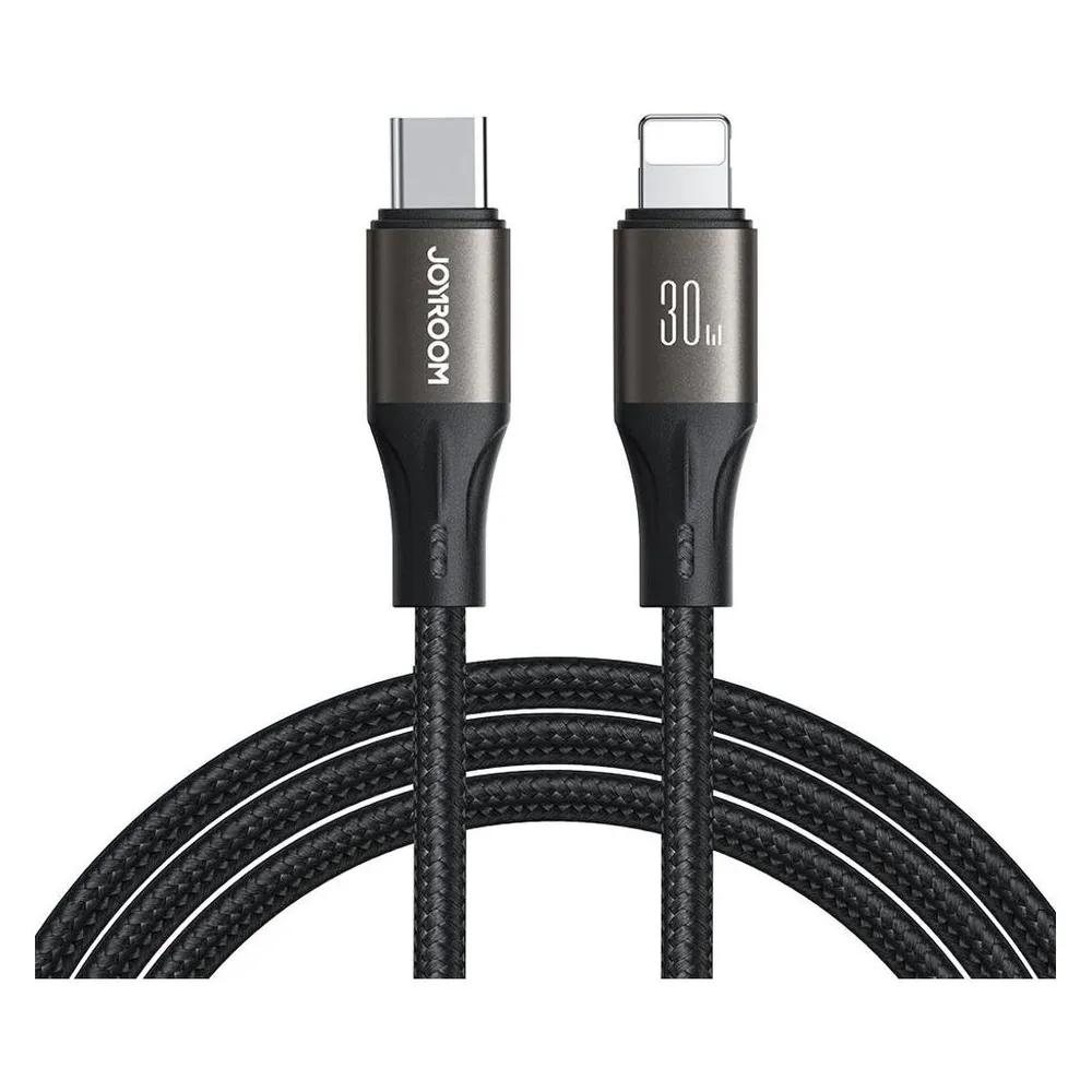 Joyroom Cable Light-Speed USB-C to Lightning SA25-CL3, 30W, 1.2m (black)