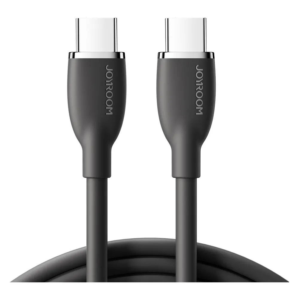 Joyroom Cable Colorful 100W USB C USB C SA29-CC5 / 100W / 1,2m (black)