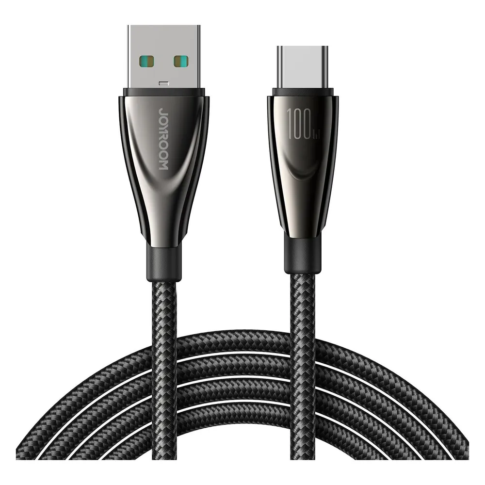 Joyroom Cable Pioneer 100W USB to USB C SA31-AC6 / 100W / 1,2m (black)