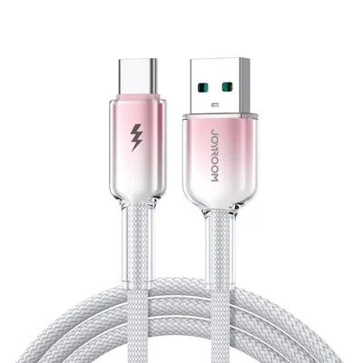 Kabel USB Joyroom S-A42 A-C 1,2 m USB 2.0 Weiß
