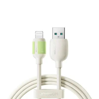USB-A zu Lightning Kabel Joyroom S-A53 2m Beige Schnellladung 3A