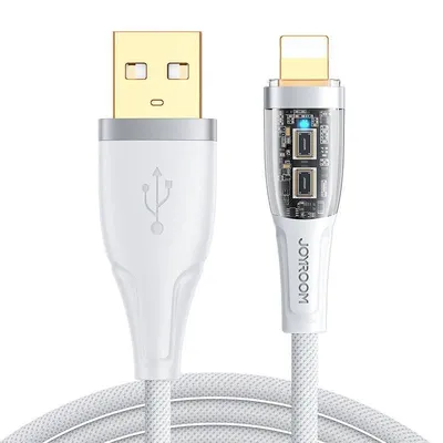 USB-A auf Lightning Kabel Joyroom S-UL012A3 2.4A 1.2m Weiß