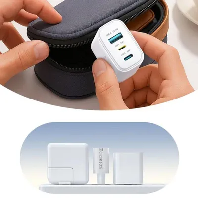 Wandladegerät GaN Joyroom JR-TG6 30W 3 USB-C Lightning USB-A