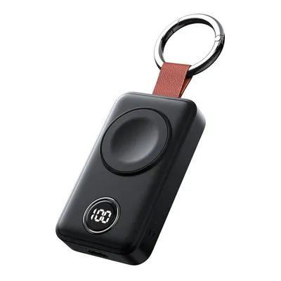 Kabelloser Tragbarer Lader Joyroom JR-WQW01 2000mAh Schwarz Für Apple Watch