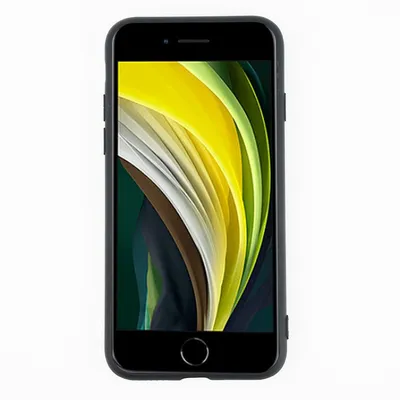 JT Berlin Back Case Pankow für Apple iPhone SE (2./3. Generation)/8/7, Schwarz, Schwarz, iPhone SE, iPhone 7, iPhone 8