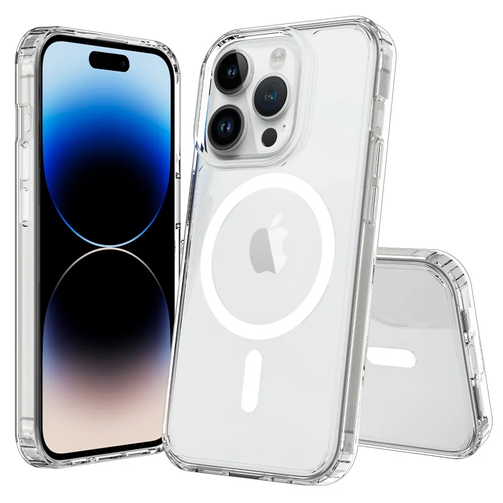 JT Berlin Back Case Pankow MagSafe für iPhone 15 Pro Max, Transparent