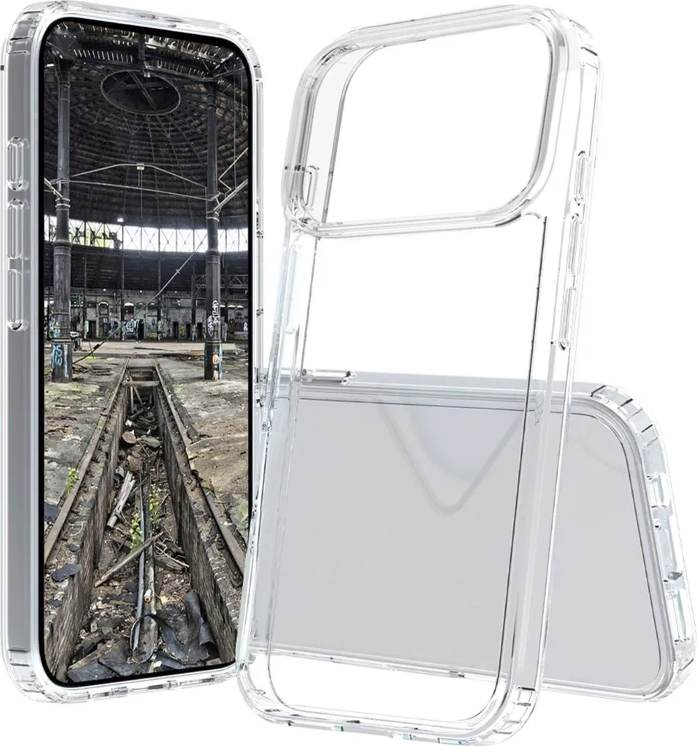 JT Berlin Back Case Pankow für iPhone 17 Pro, Transparent, Silikon
