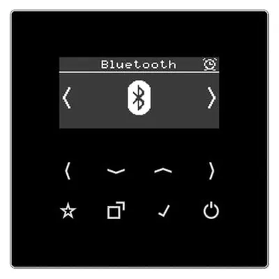 JUNG Smart Radio DABLSBTSW DAB+ m. Bluetooth