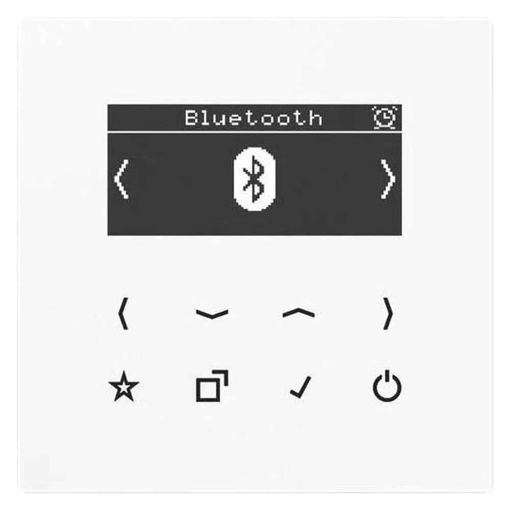 JUNG Smart Radio DABLSBTWW DAB+ m. Bluetooth