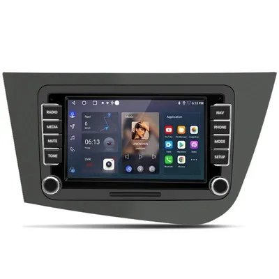 Autoradio Junsun Android 15 2+64GB CarPlay GPS DAB+ Bluetooth Seat Leon 2005-2012