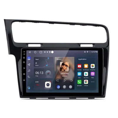 Autoradio JUNSUN Android 6+128gb Octa Core CarPlay GPS BT für VW Golf VII