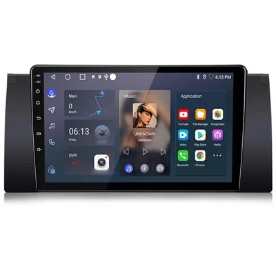 Autoradio JUNSUN 2+64gb Android 15 CarPlay GPS BT Wifi BMW E39/E38/E53