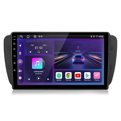 Autoradio JUNSUN 9" Android 15 2+64GB CarPlay GPS Seat Ibiza 6J