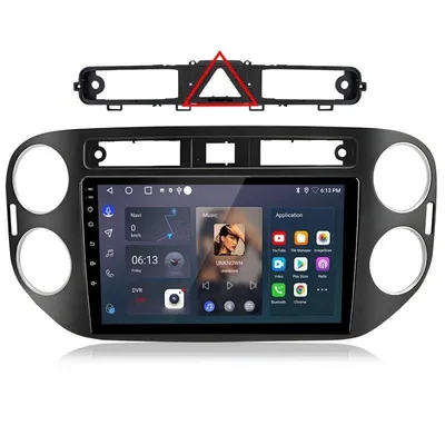 Autoradio JUNSUN VW Tiguan 2+64GB Android 15 CarPlay GPS BT Wifi