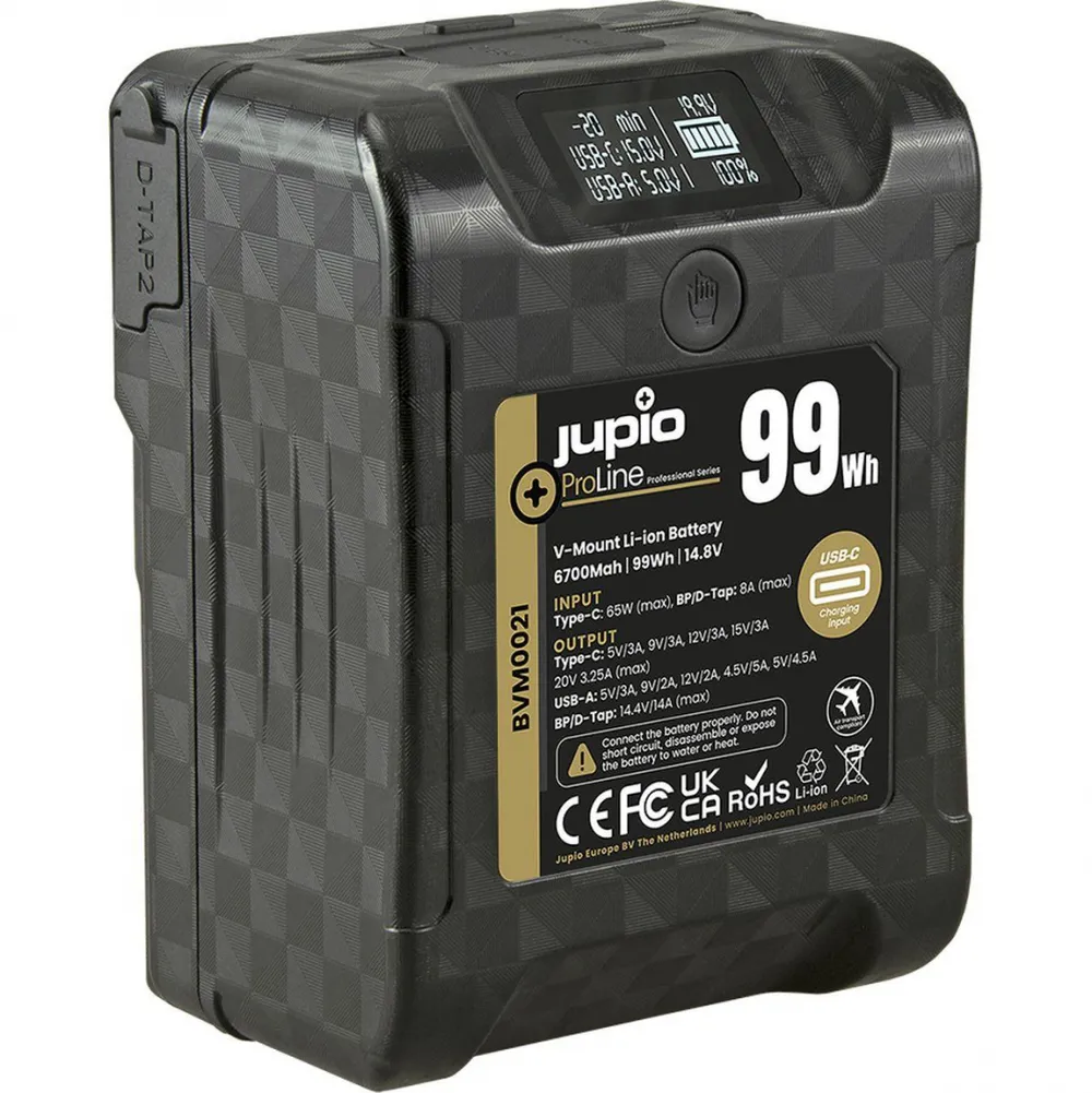 Jupio ProLine Extreme 99 V-Mount Battery 6700mAh