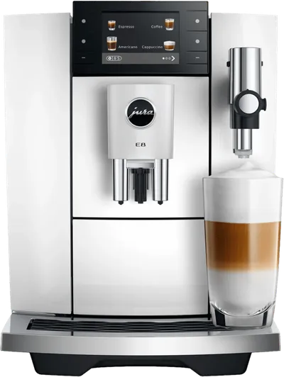 JURA E8 Piano White (ED)