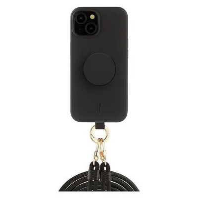 Just Elegance Necklace Cover mit PopSockets 3in1 Case Black