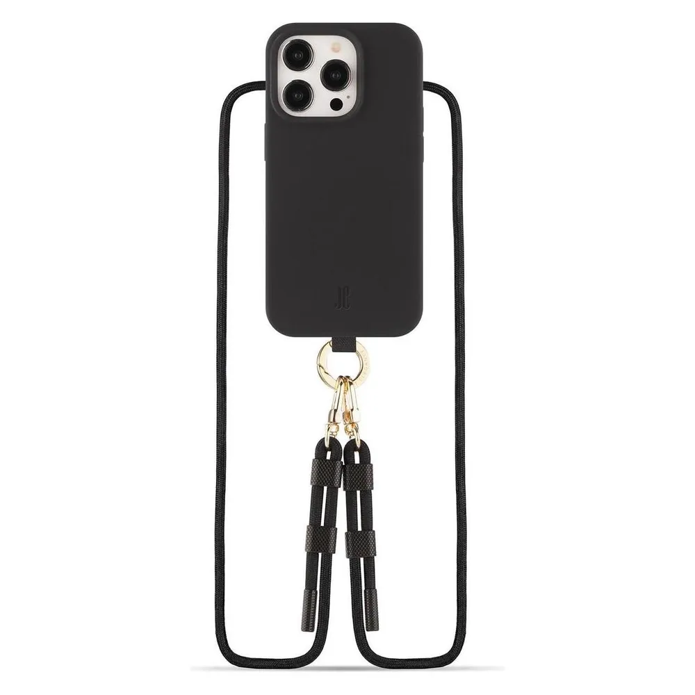 Just Elegance Necklace Cover mit PopSockets 3in1 Case Black