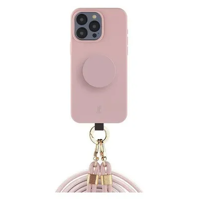 Just Elegance Necklace Cover mit PopSockets 3in1 Case Rose