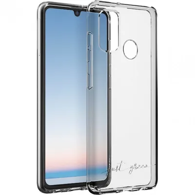 Just Green Transparente, biologisch abbaubare Hülle für Huawei P Smart 2020