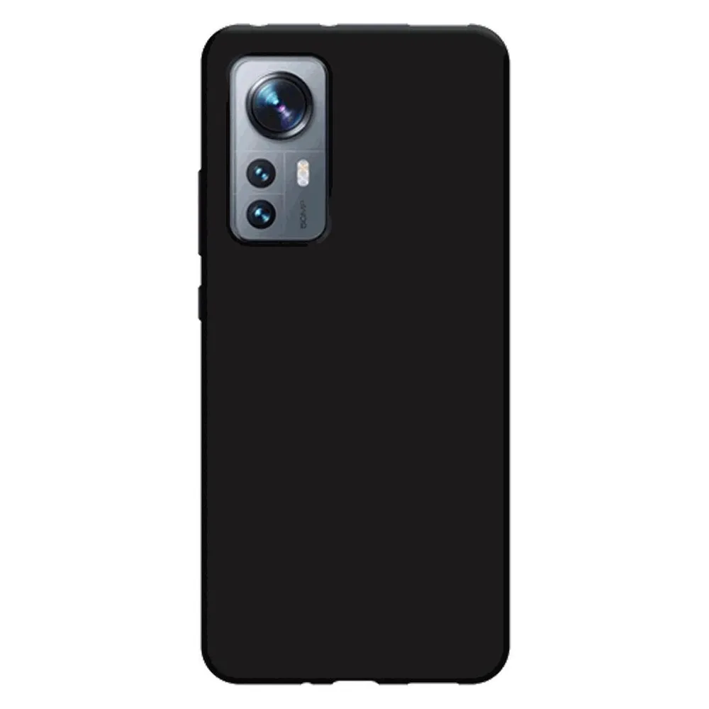 Just in Case TPU Back Cover Schwarz Xiaomi 12/12X