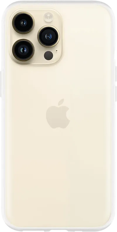 Just in Case Soft Design Apple iPhone 14 Pro Max Backcover Transparent