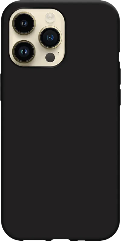 Just in Case Soft Design Apple iPhone 14 Pro Max Backcover Schwarz