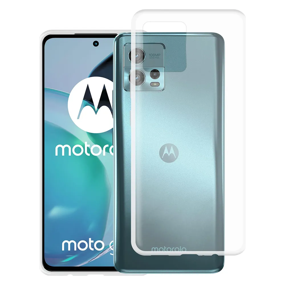 Just in Case TPU Back Cover Durchsichtig Motorola Moto G72