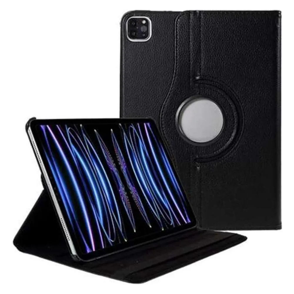 Just in Case PU-leder Rotating 360 Book Case Schwarz Apple iPad Pro 11 2020/2021