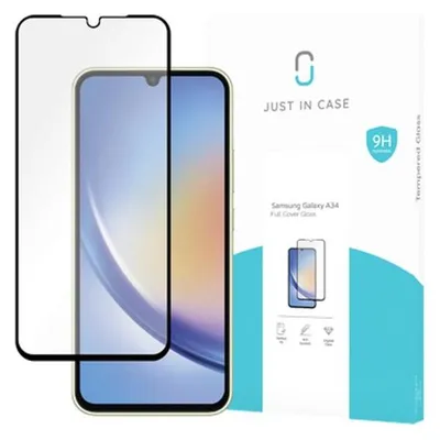 Just in Case GehÃ¤rtetes Glas Edge to Edge Screenprotector Samsung Galaxy A34